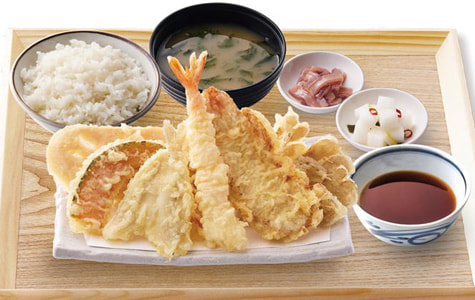 天ぷら定食 まきの