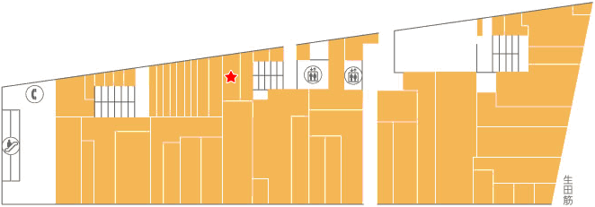 本家かまどや フロアマップ